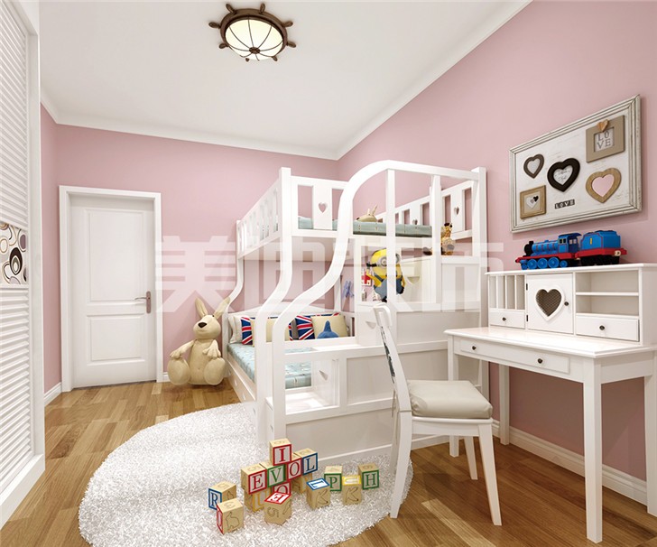 中建信和城115平米裝修案例兒童房