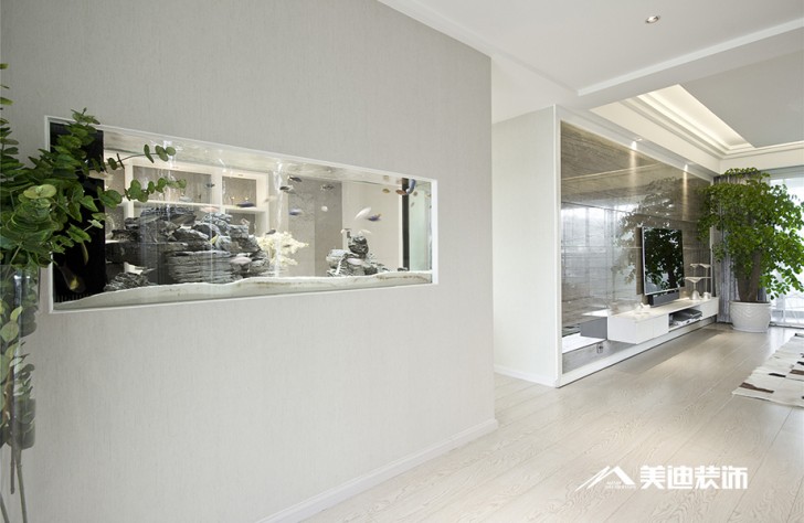 第六都106㎡輕現代風格裝修案例