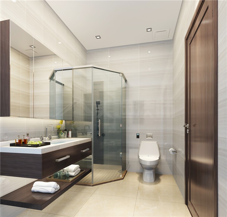 碧桂園201平現(xiàn)代風裝修案例圖—衛(wèi)生間