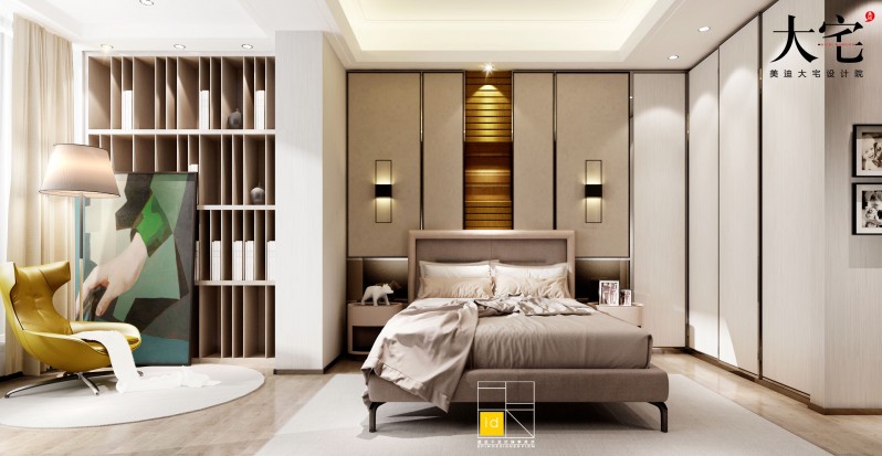 港式輕奢風(fēng)格裝修圖片